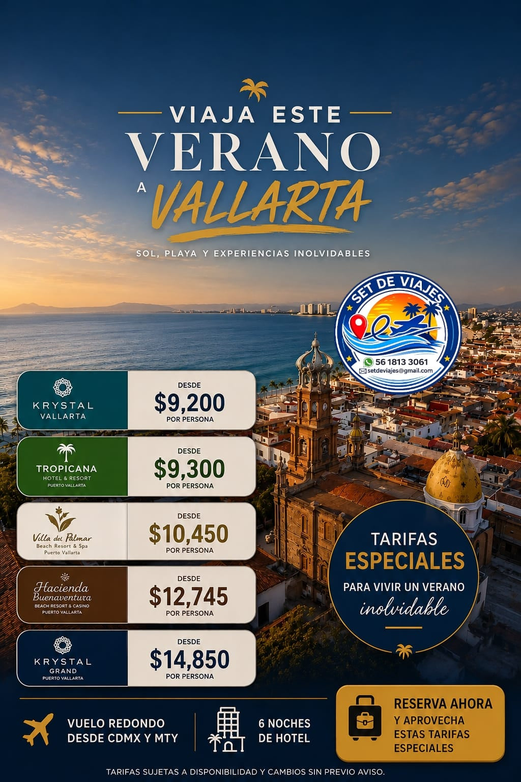 ¡Este verano escápate a Puerto Vallarta y vive días inolvidables frente al mar!