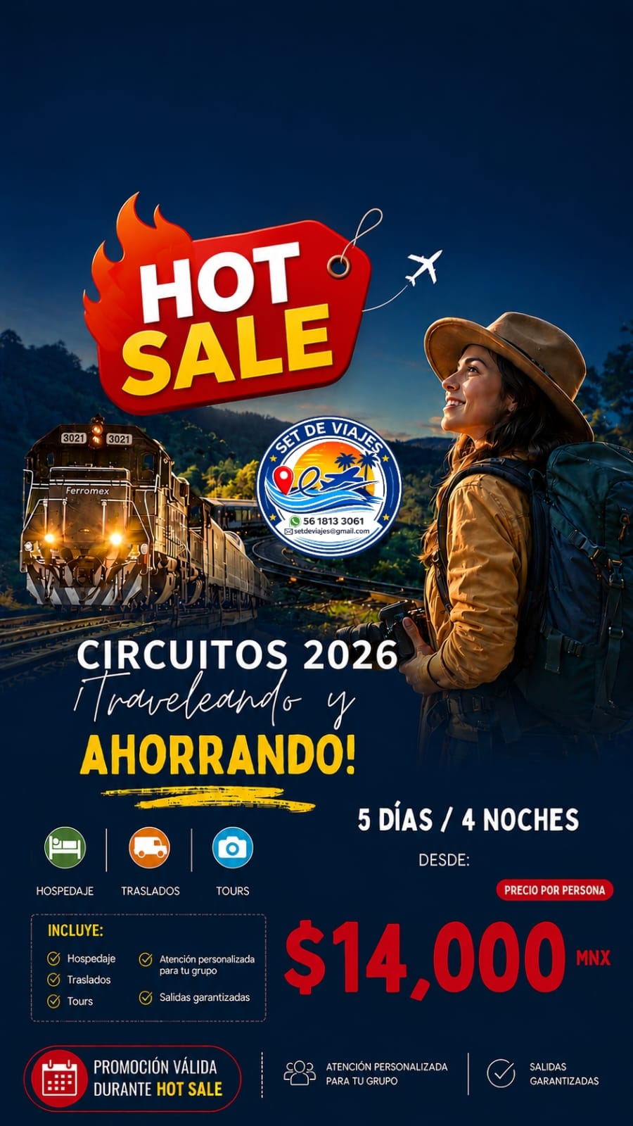 ¡Descubre México viajando y ahorrando en grande este HOT SALE!