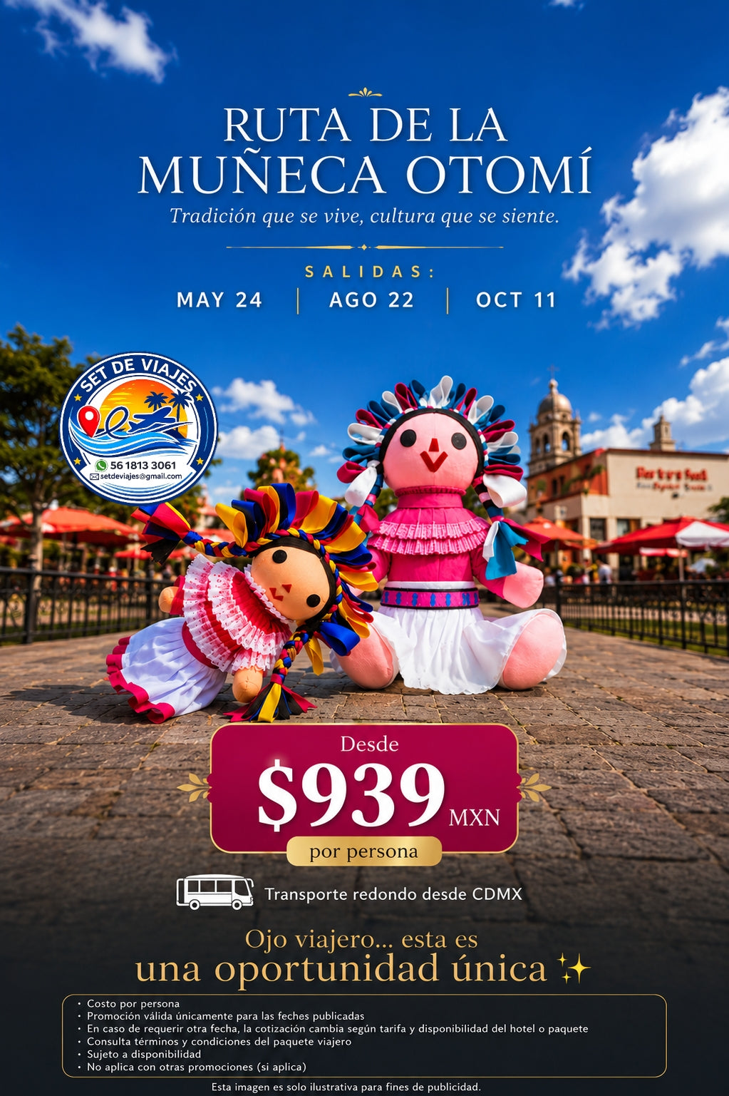🪆 ¡Vive una experiencia llena de color, tradición y cultura mexicana!