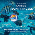 🌴✈️ ¡Vive el Caribe a bordo del Sun Princess!