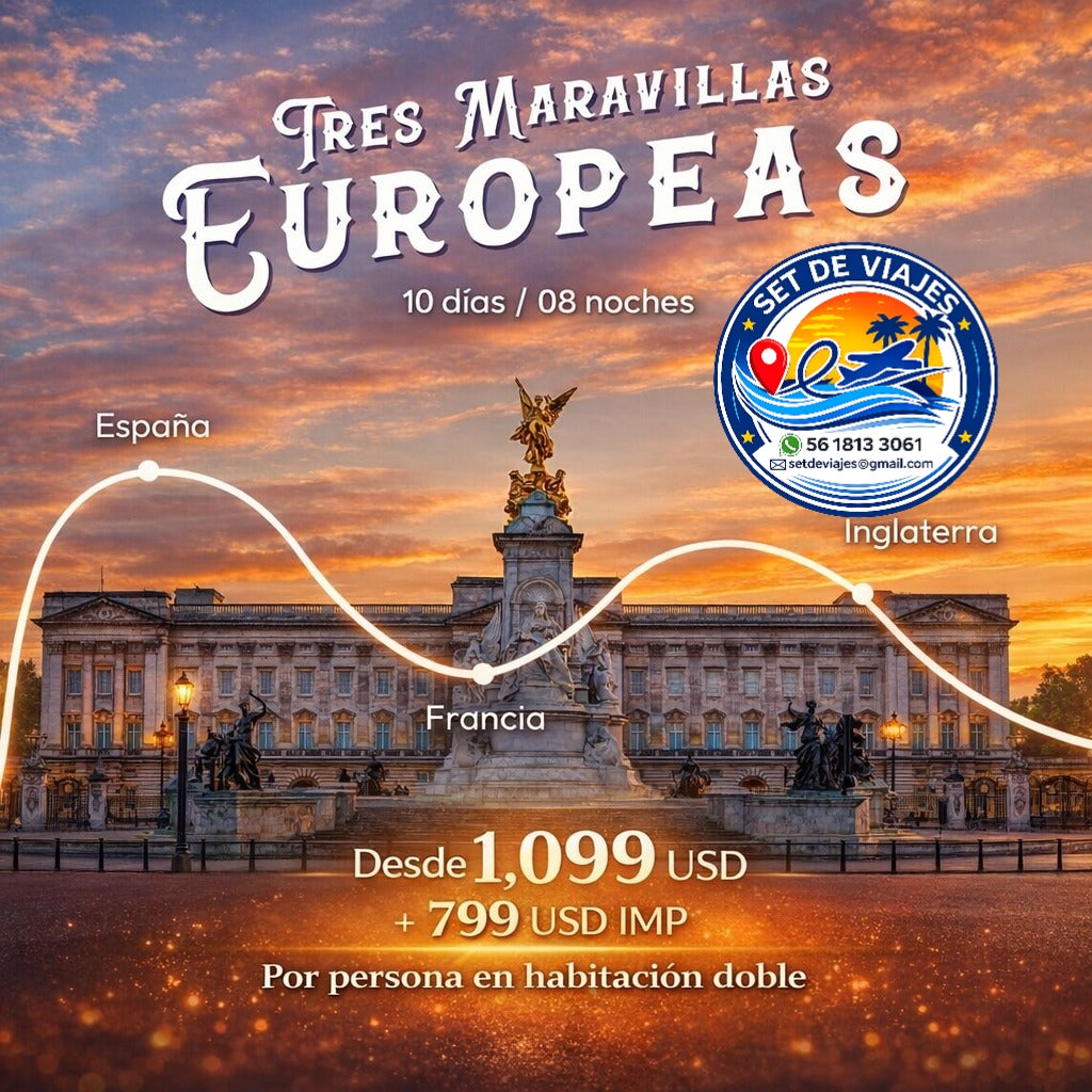 ¡Europa te está esperando y esta es tu oportunidad!